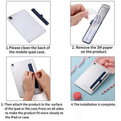 SP-02 Stylus Holder Pen Loop Self Adhesive Elastic Pen Holder Wrsit Strap for Tablets / Phones