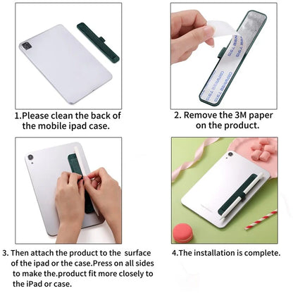 SP-02 Stylus Holder Pen Loop Self Adhesive Elastic Pen Holder Wrsit Strap for Tablets / Phones