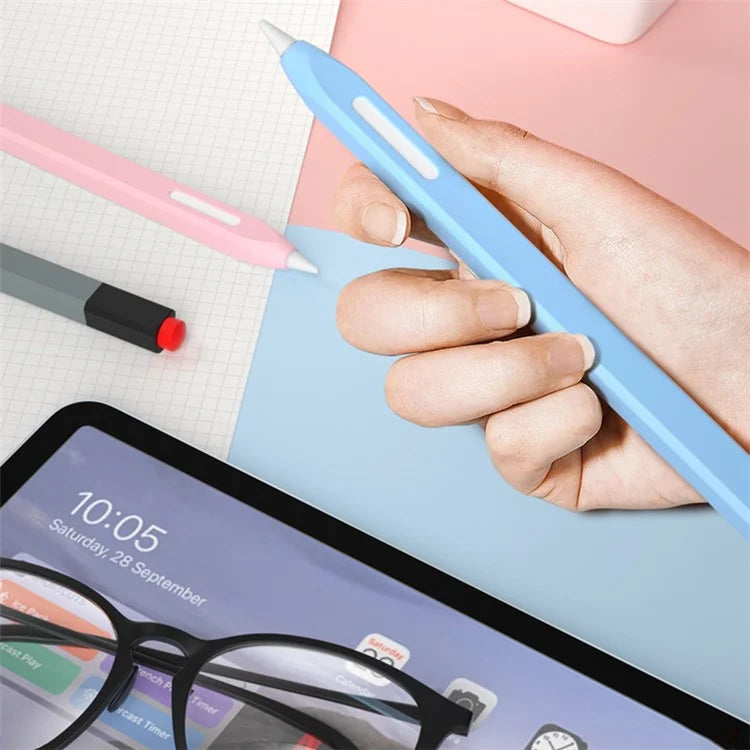 For Apple Pencil (2nd Generation) Stylus Pen Cover Anti-dust Silicone Sleeve