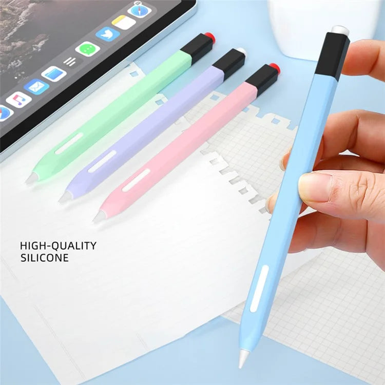 For Apple Pencil (2nd Generation) Stylus Pen Cover Anti-dust Silicone Sleeve