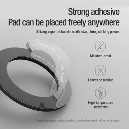 NILLKIN SnapHold Ultra Magnetic Sticker Self-adhesive Tablet Wall Mount Stand
