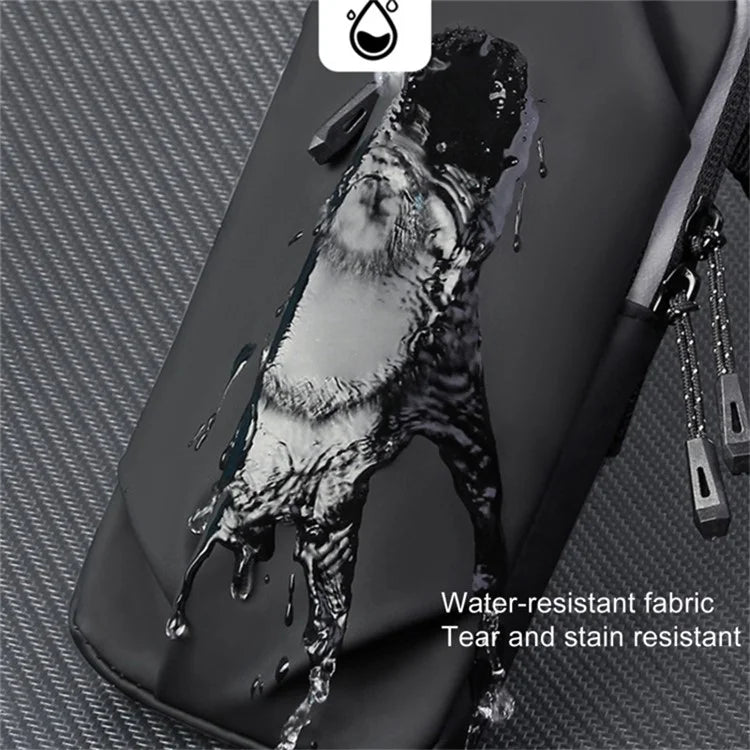 Outdoor Sports Fitness Armband Pouch Men Women Mobile Phone Arm Bag with Shoulder Strap