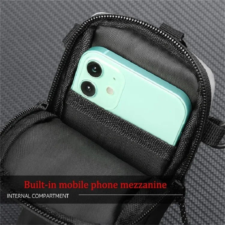 Outdoor Sports Fitness Armband Pouch Men Women Mobile Phone Arm Bag with Shoulder Strap