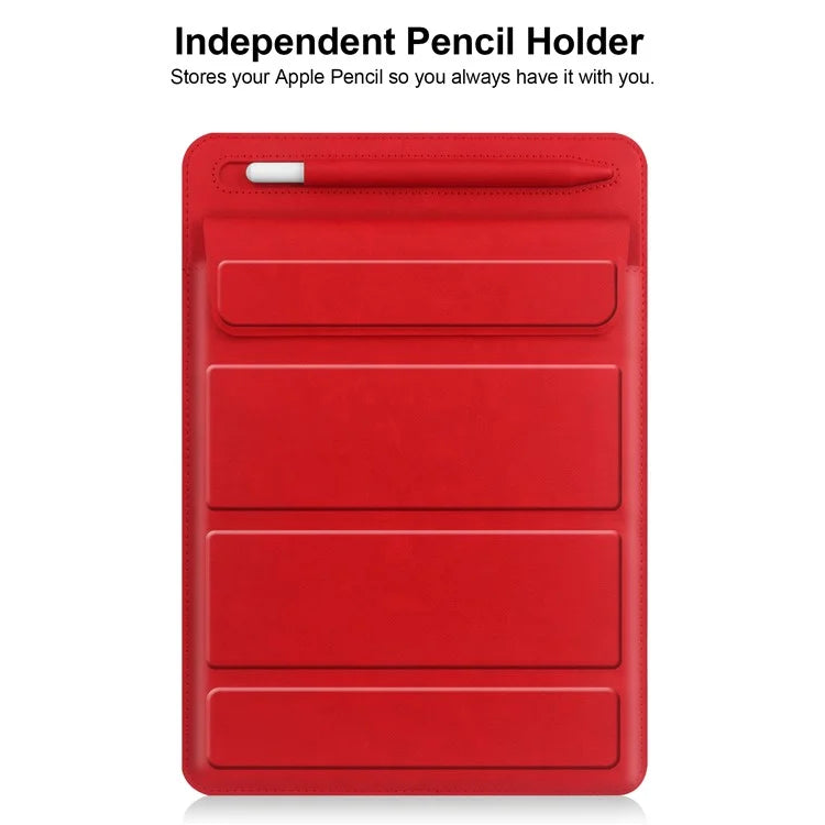 Sleeve for 8"-11" Tablets PU Leather Stand Carry Case with Pencil Holder