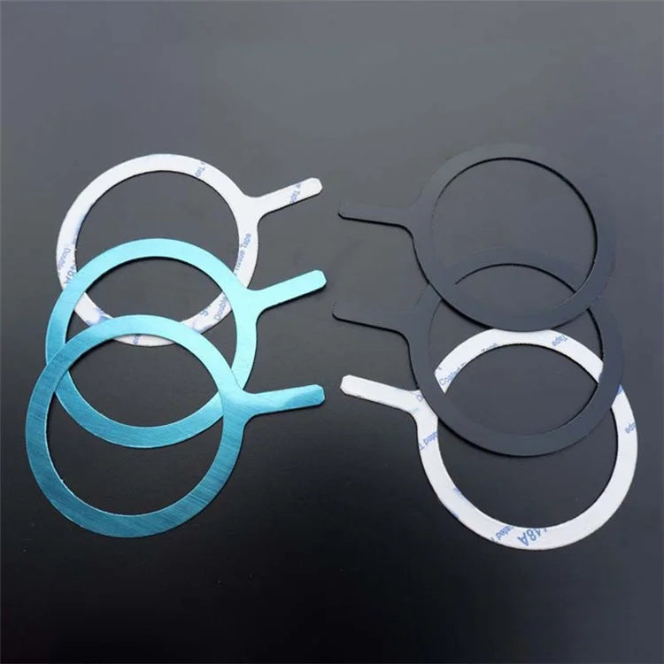 Metal Ring Sticker Magnetic Wireless Charging Ring Compatible with MagSafe