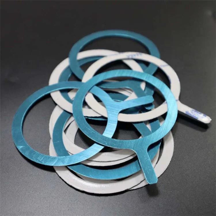 Metal Ring Sticker Magnetic Wireless Charging Ring Compatible with MagSafe