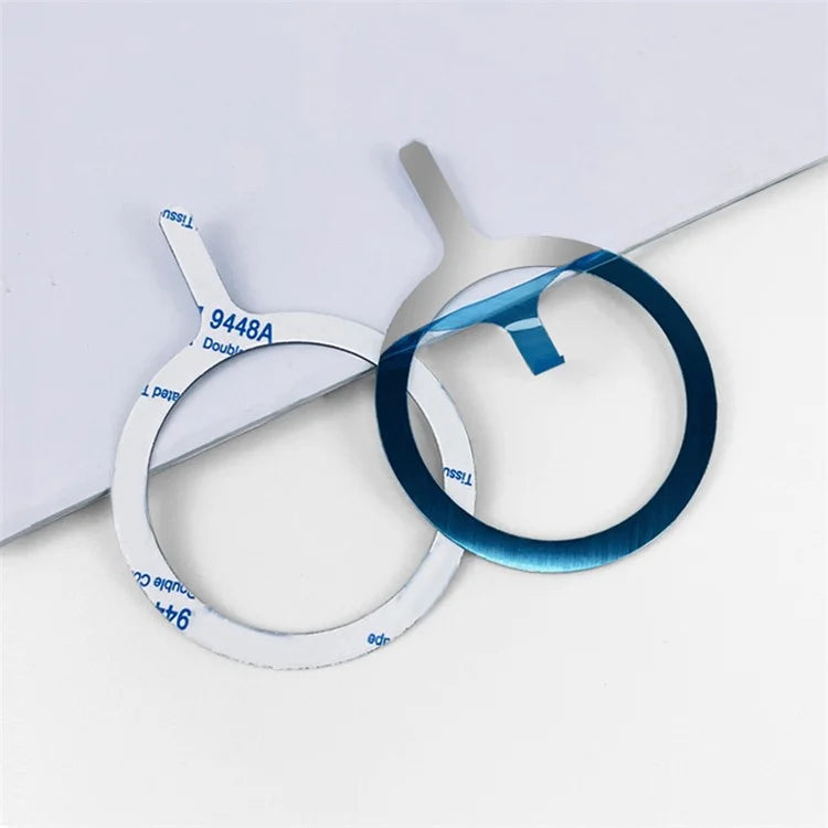 Metal Ring Sticker Magnetic Wireless Charging Ring Compatible with MagSafe