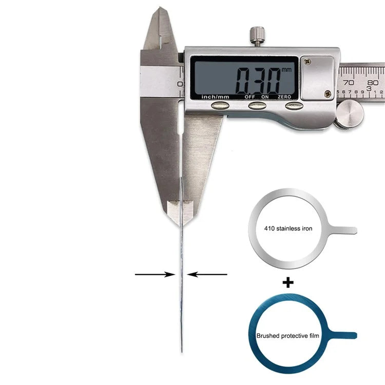 Metal Ring Sticker Magnetic Wireless Charging Ring Compatible with MagSafe