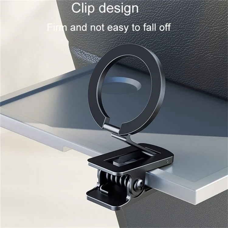Compatible with MagSafe Car Mount Stable Clip-On Bottom Magnetic Phone Holder for Desk