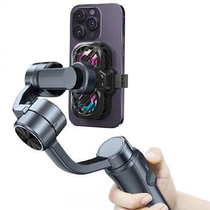 K11 Semiconductor Dual-Core Cooling Fan Smartphone Radiator with RGB Light