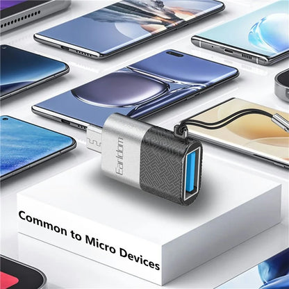 EARLDOM OT73 USB Female to Micro Male OTG Adapter Android Phone Tablet U-Disk Mouse Connector