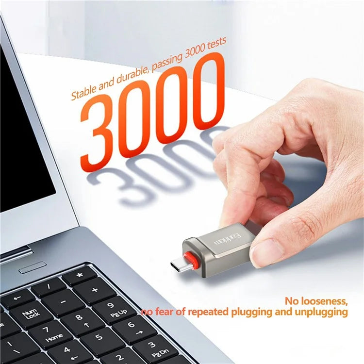 EARLDOM OT89C Type-C OTG Adapter USB-A 3.0 Female to USB-C Male Converter