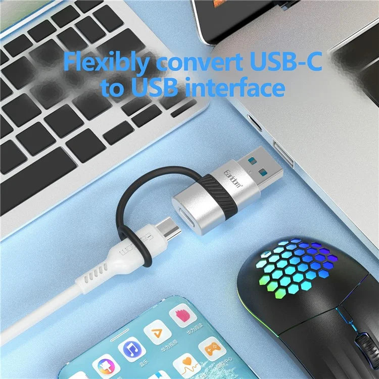 EARLDOM ET-OT91A Type-C to USB 3.0 Adapter USB-C Converter for iPhone 15 Series