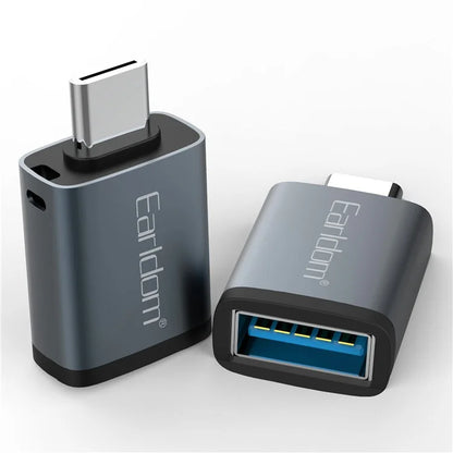 EARLDOM OT60 Type-C to USB 3.0 Adapter OTG Converter for Phone, USB Flash Drive