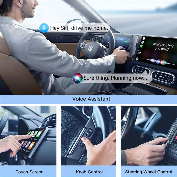 Car Wireless Carplay Adapter Wired to Wireless Carplay Dongle for iPhone