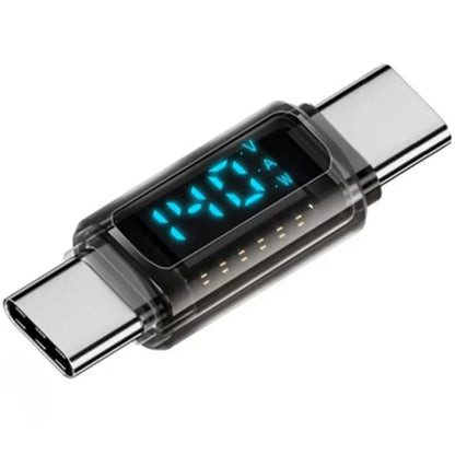 Type-C Male to Male 40Gbps PD 140W Digital Display Charging Data Transmission Adapter