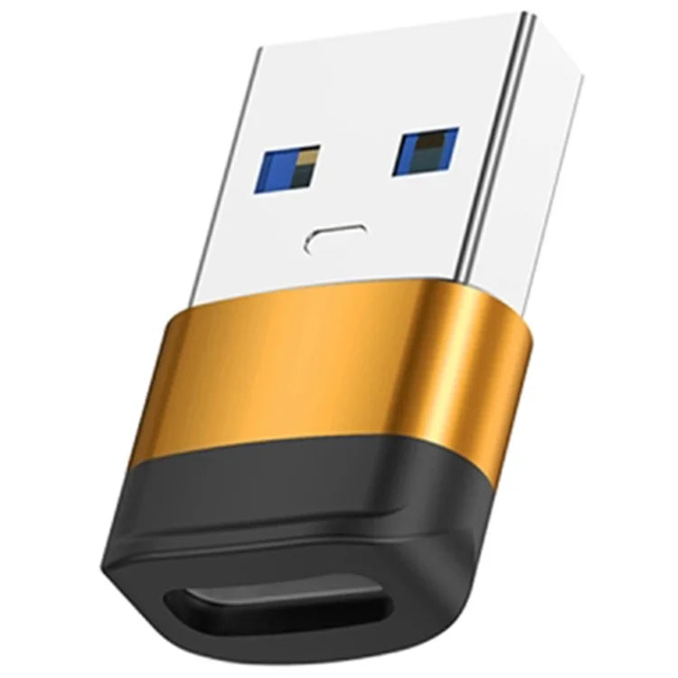 USB 3.0 Male to Type-C Female Converter 5Gbps Data Transmission OTG Adapter