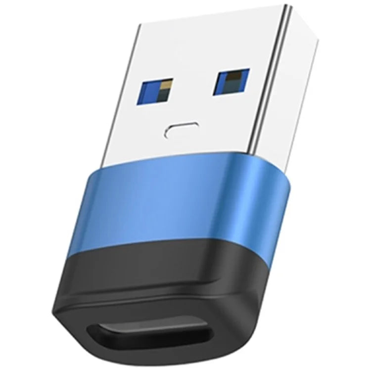 USB 3.0 Male to Type-C Female Converter 5Gbps Data Transmission OTG Adapter