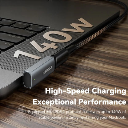 ESSAGER Type-C Female Adapter Compatible with MagSafe Magnetic Converter for MacBook