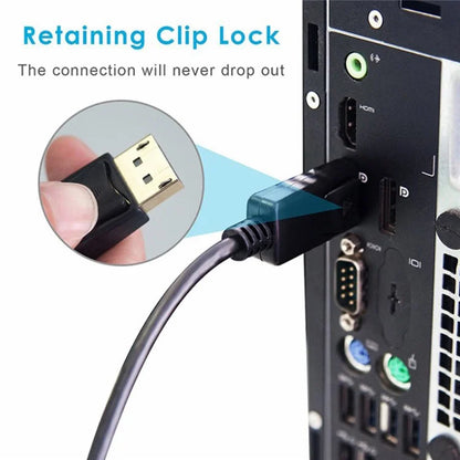 MINDPURE AD004 DP to HD Video Cable DP Male to HD Female 4Kx2K Converter Cord for Computer