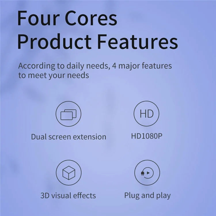 MINDPURE AD013 1920x1080P 60Hz DVI to VGA Male to Female Adapter Cable for Projectors Monitors