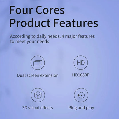 MINDPURE AD013 1920x1080P 60Hz DVI to VGA Male to Female Adapter Cable for Projectors Monitors
