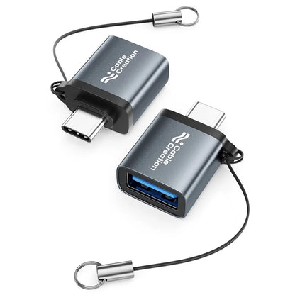 CABLECREATION CC1326 Type-C to USB Converter 10Gbps High Speed OTG Adapter