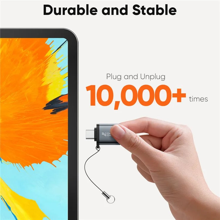 CABLECREATION CC1326 Type-C to USB Converter 10Gbps High Speed OTG Adapter