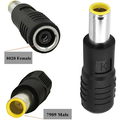 DC7909 Male to DC8020 Female Adapter for Solar Panel Compatible with Explorer Series 1500 / 2000 Power Stations