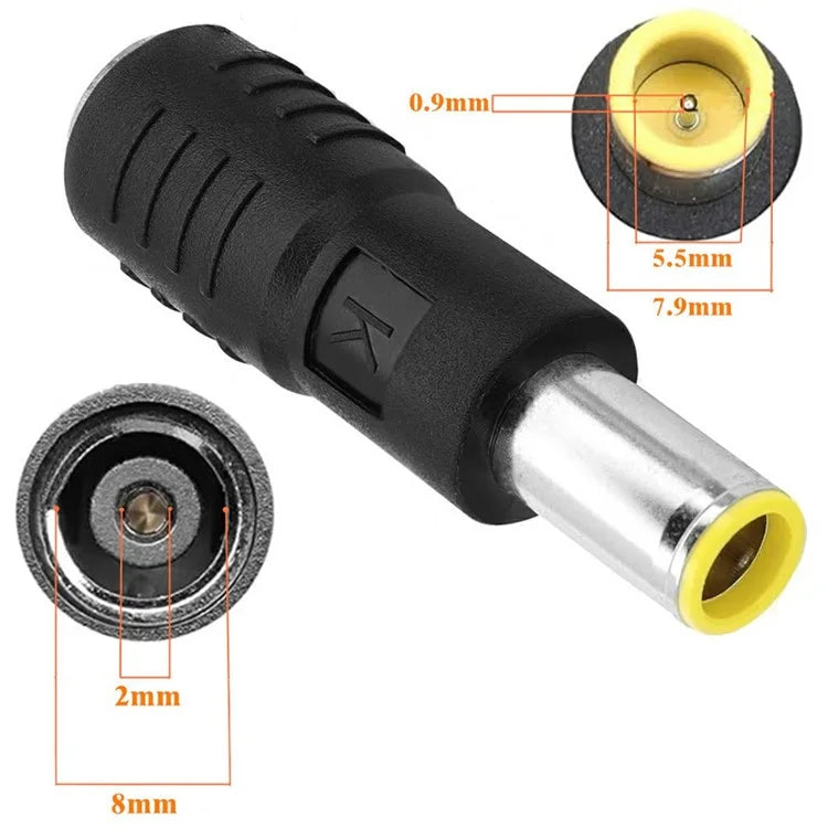 DC7909 Male to DC8020 Female Adapter for Solar Panel Compatible with Explorer Series 1500 / 2000 Power Stations