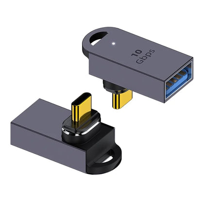 10Gbps Type-C to USB Male to Female Magnetic Converter Mini OTG Adapter