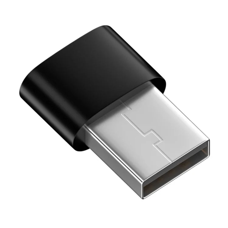 USB 2.0 Male to USB-C Female Adapter 480Mbps Data Transfer OTG Converter