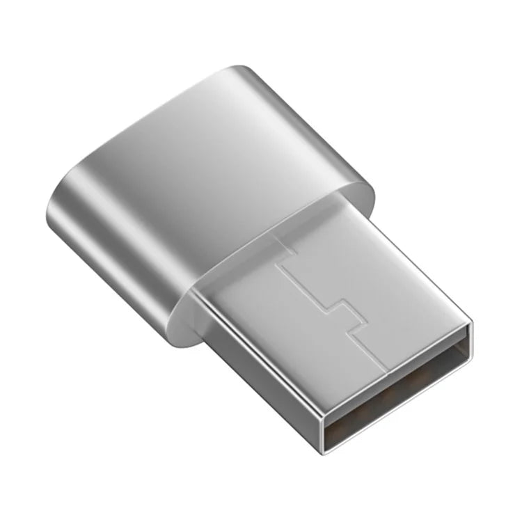 USB 2.0 Male to USB-C Female Adapter 480Mbps Data Transfer OTG Converter