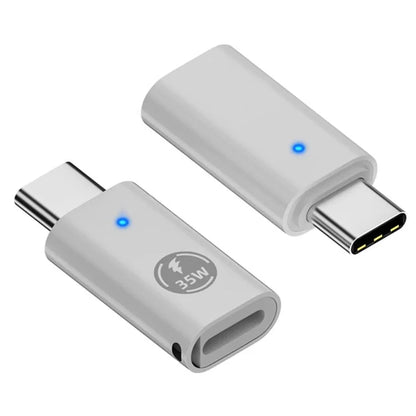 USB-C Adapter Type-C Male to iOS Female PD 35W Fast Charging Data Transfer Converter