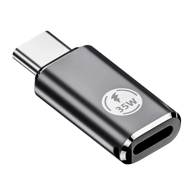 USB-C Adapter Type-C Male to iOS Female PD 35W Fast Charging Data Transfer Converter