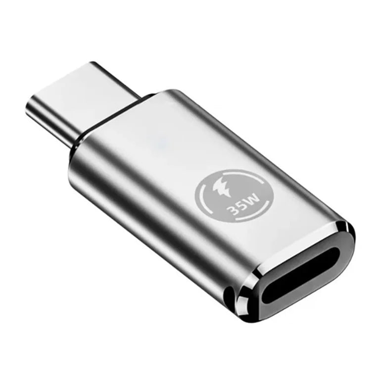 USB-C Adapter Type-C Male to iOS Female PD 35W Fast Charging Data Transfer Converter