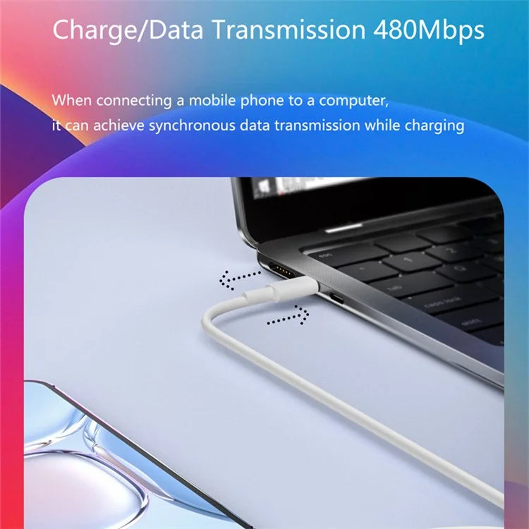 USB-C Adapter Type-C Male to iOS Female PD 35W Fast Charging Data Transfer Converter