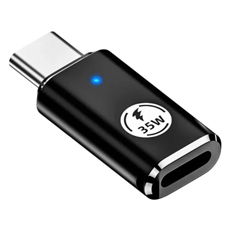 USB-C Adapter Type-C Male to iOS Female PD 35W Fast Charging Data Transfer Converter