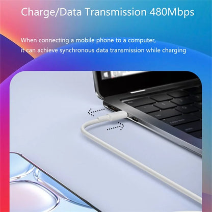 USB-C Adapter Type-C Male to iOS Female PD 35W Fast Charging Data Transfer Converter
