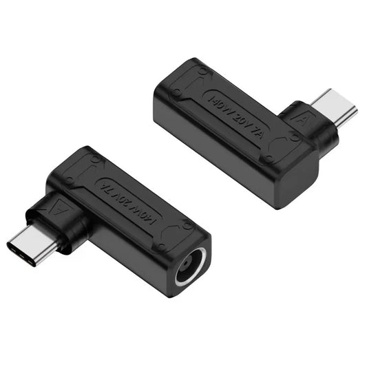 DC 7.9x0.9 Female to Type-C Male 140W Laptop Charging Adapter Mini Converter