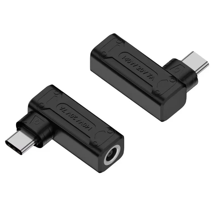6x0.6mm DC Female to Type-C Male 140W Power Adapter Charging Converter