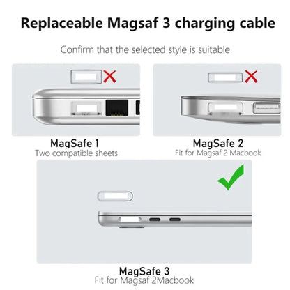 For MacBook PD 100W Compatible with MagSafe 3 to Type C Female Aluminum Alloy Converter