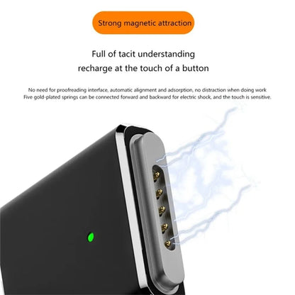 For MacBook PD 100W Compatible with MagSafe 3 to Type C Female Aluminum Alloy Converter