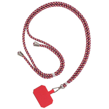 Nylon Phone Lanyard Adjustable Phone Neck Shoulder Strap with Tether Tab
