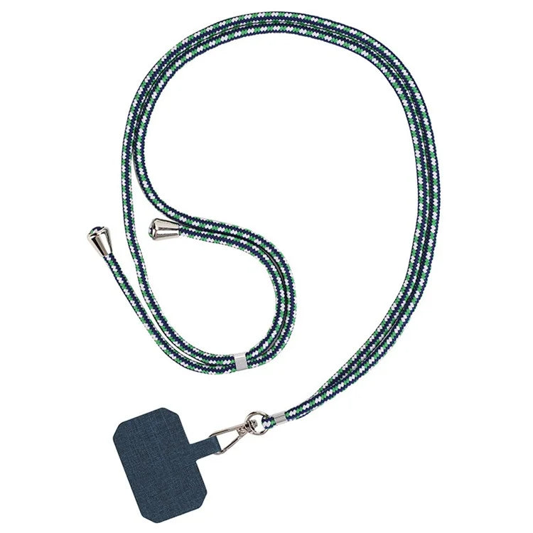 Nylon Phone Lanyard Adjustable Phone Neck Shoulder Strap with Tether Tab