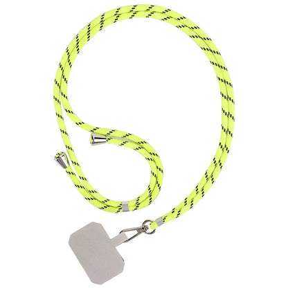 Nylon Phone Lanyard Adjustable Phone Neck Shoulder Strap with Tether Tab