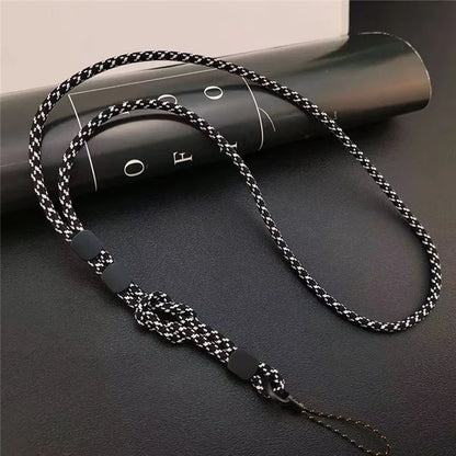 JLC-810 Universal Phone Lanyard Polyester Neck Strap Detachable Wristlet Strap Dual Use