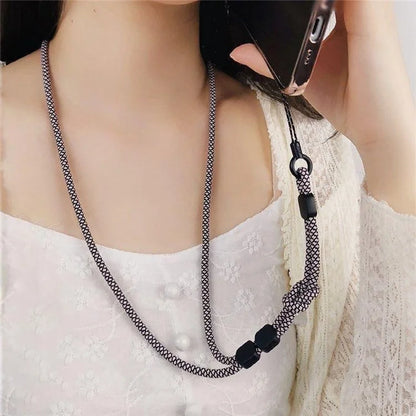 JLC-810 Universal Phone Lanyard Polyester Neck Strap Detachable Wristlet Strap Dual Use