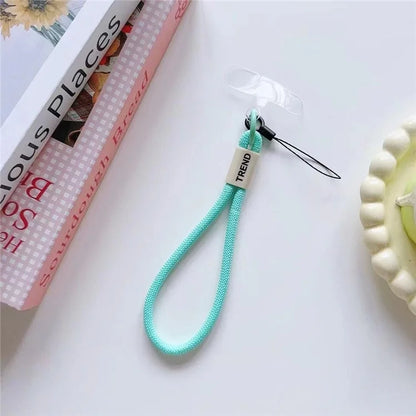 Phone Wrist Strap 30cm Lanyard Key Lanyard Nylon Strap with Patch