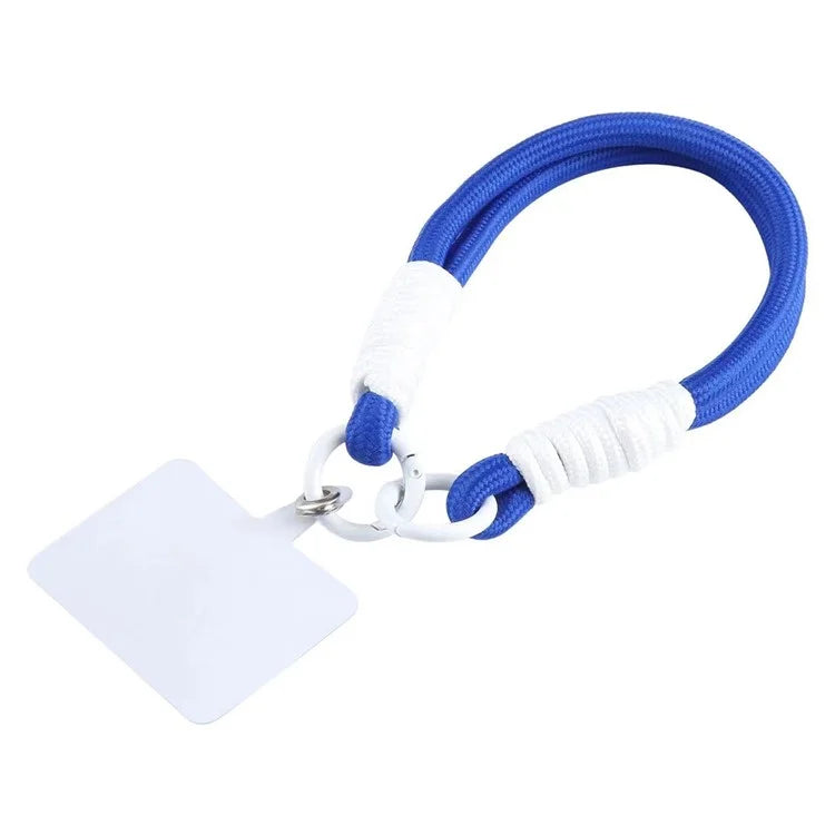Phone Lanyard Dual-Strand Nylon 26cm Short Wrist Strap Hand Strap with Tether Tab